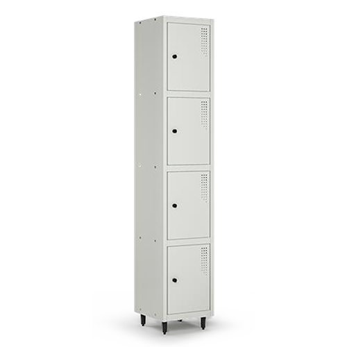 roupeiro | locker de aço 4 portas pequenas montável