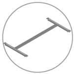 porta pneu regulável